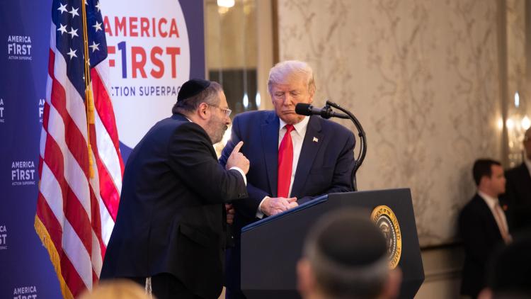 "Mr. President, G-d Promised the First Jew: I Will Bless Those Who Bless You"